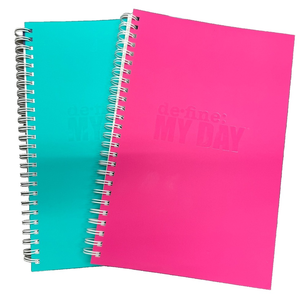 2X‎ NEW DEFINE MY DAY Daily Planner & Goal Setting Gratitude Journal Undated